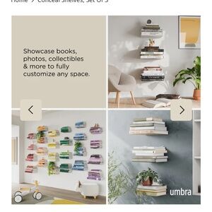 Umbra Conceal Shelves Set of 2